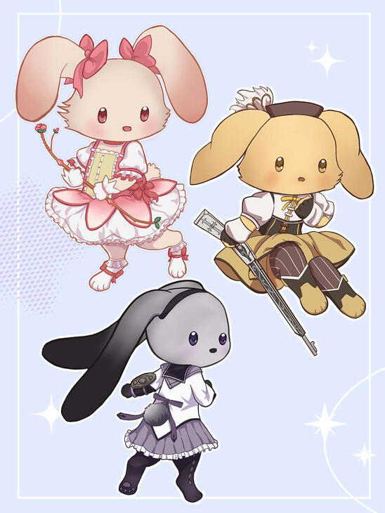 Madoka Magica bunny series