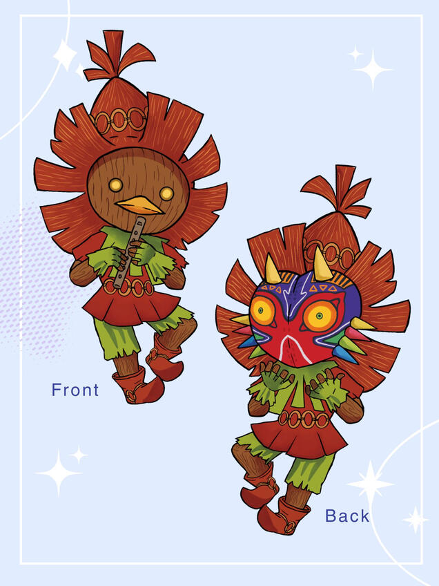 Majora's Mask double sided charm